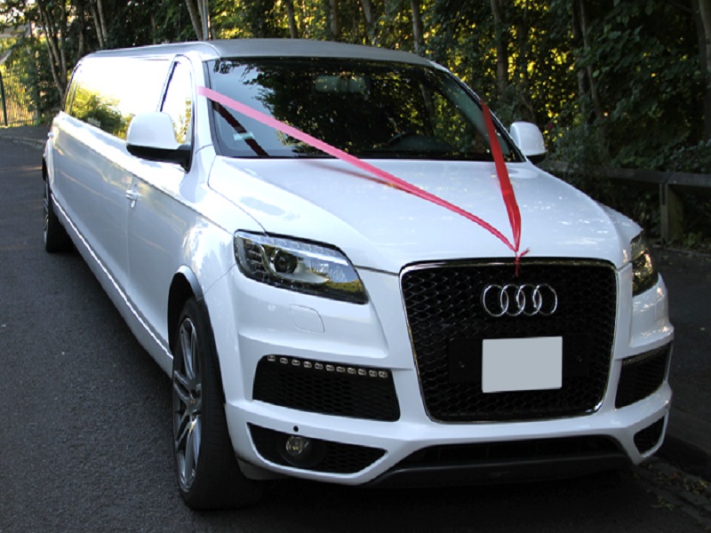 Audi Q7 Stretched for Wedding