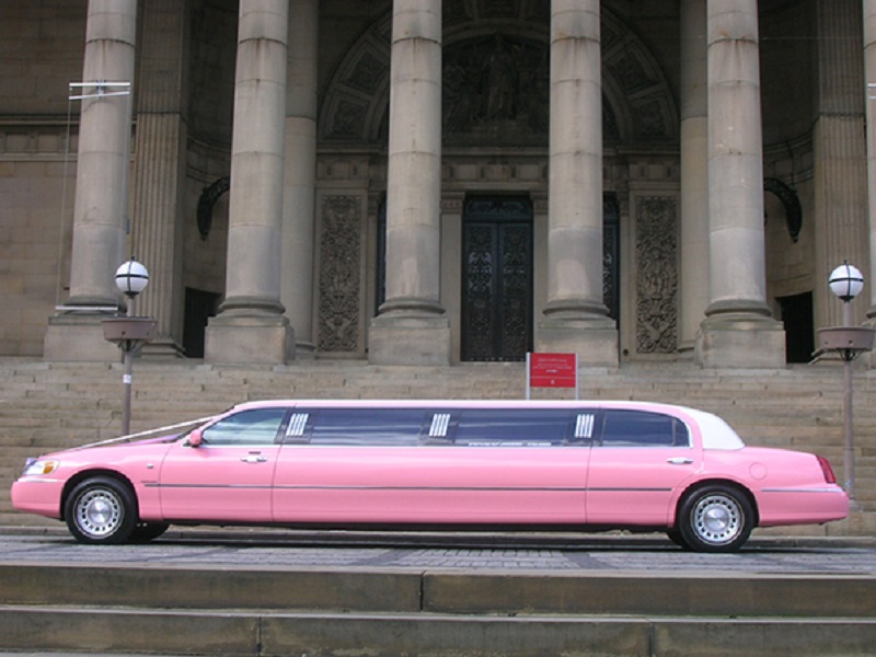 Pink Stretch Limousine