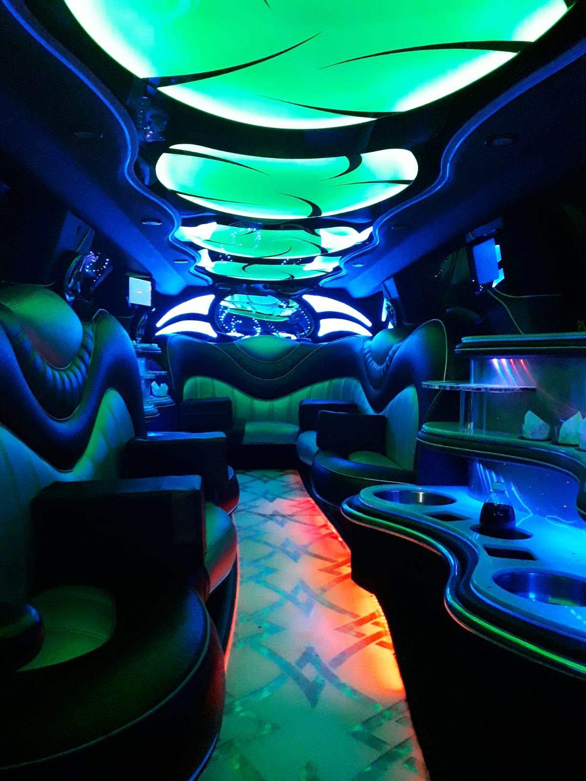Party Bus Limo Interior
